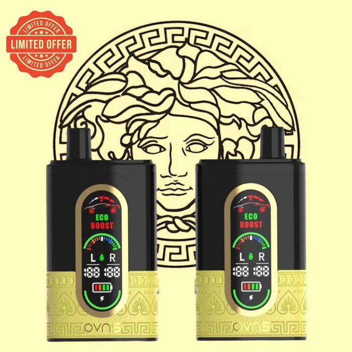 Vape Luxury Edition 50.000 Doua Arome Piele Display 4 Rezistente !