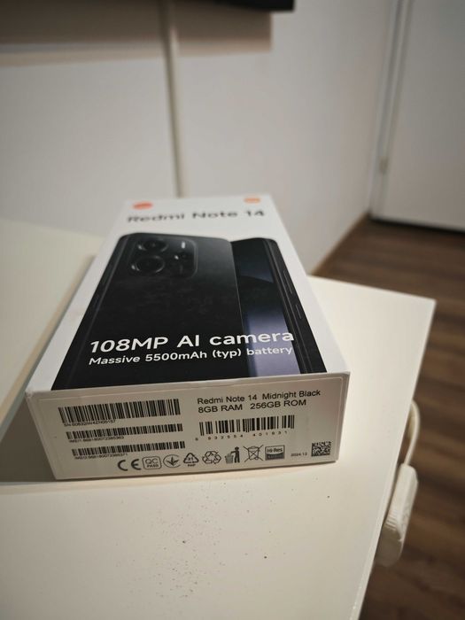 Telefon Xiaomi Redmi Note 14 8GB RAM 256GB Negru
