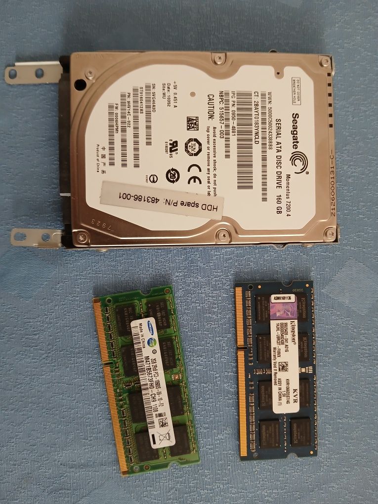 Hard SATA și rami 4gb