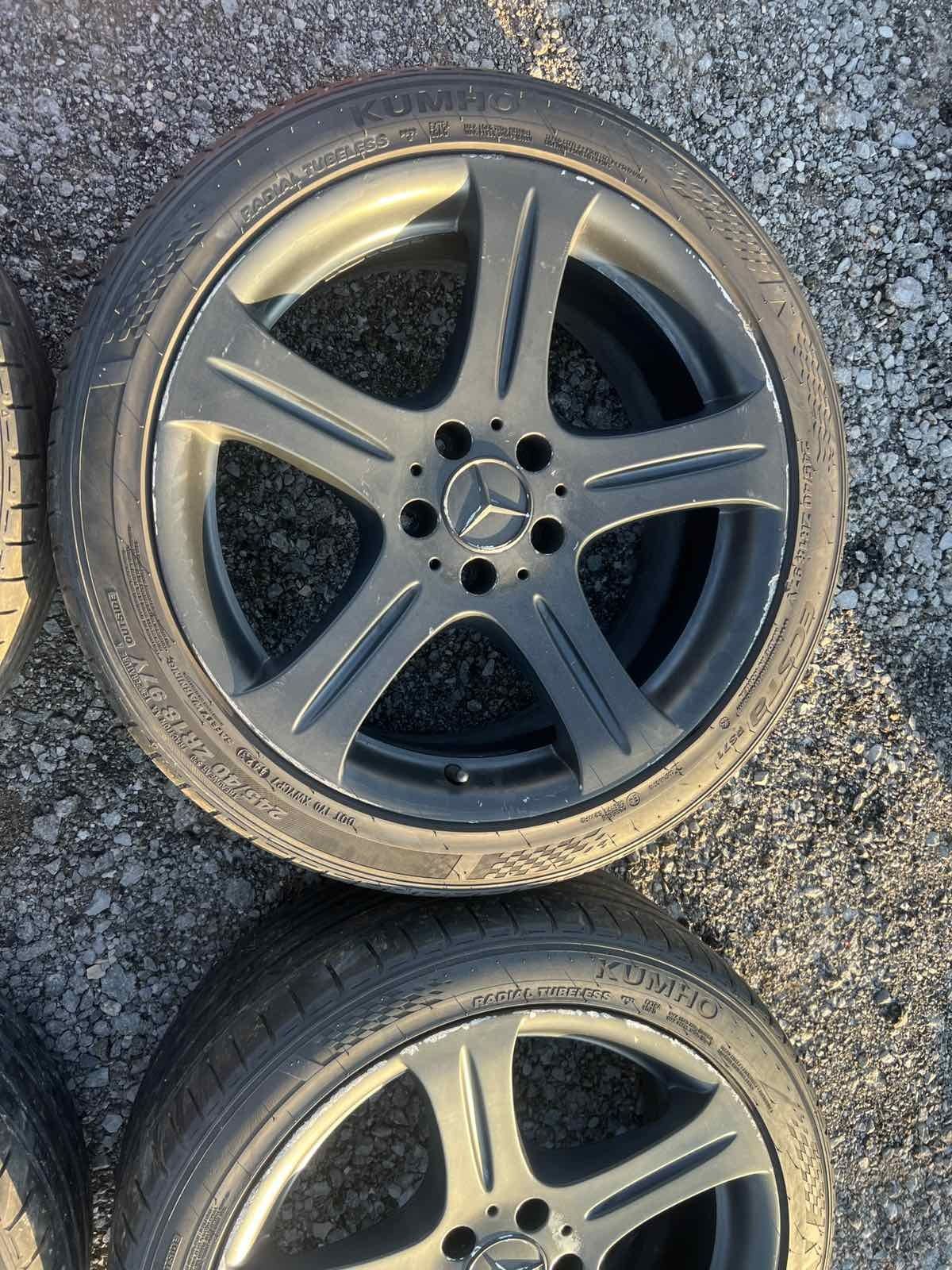 Оритинални джанти Мерцедес 5/112 Mercedes CLS 5x112

Употребявани, Шум