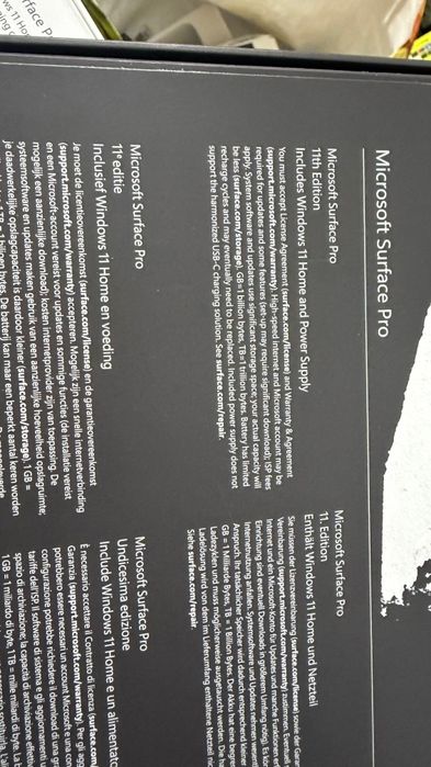 Laptop Microsoft Surface Pro 12 Snapdragon X Plus 16GB 256GB