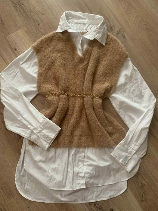 Дамска риза с елек