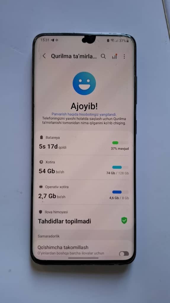 Samsung galaxy S20