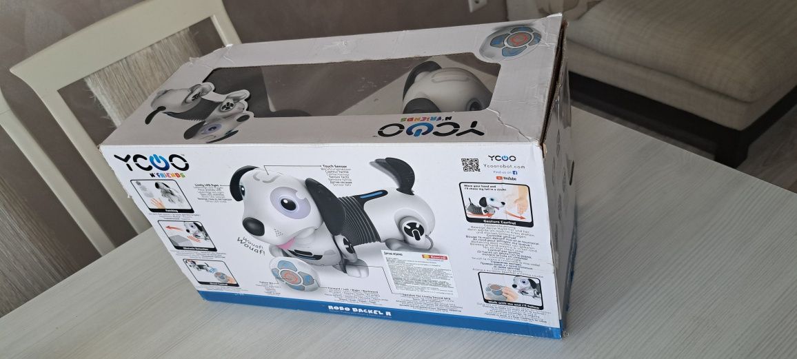 Робо-дакел, Robo Dackel R, разтегливо куче робот с  дистанционно.