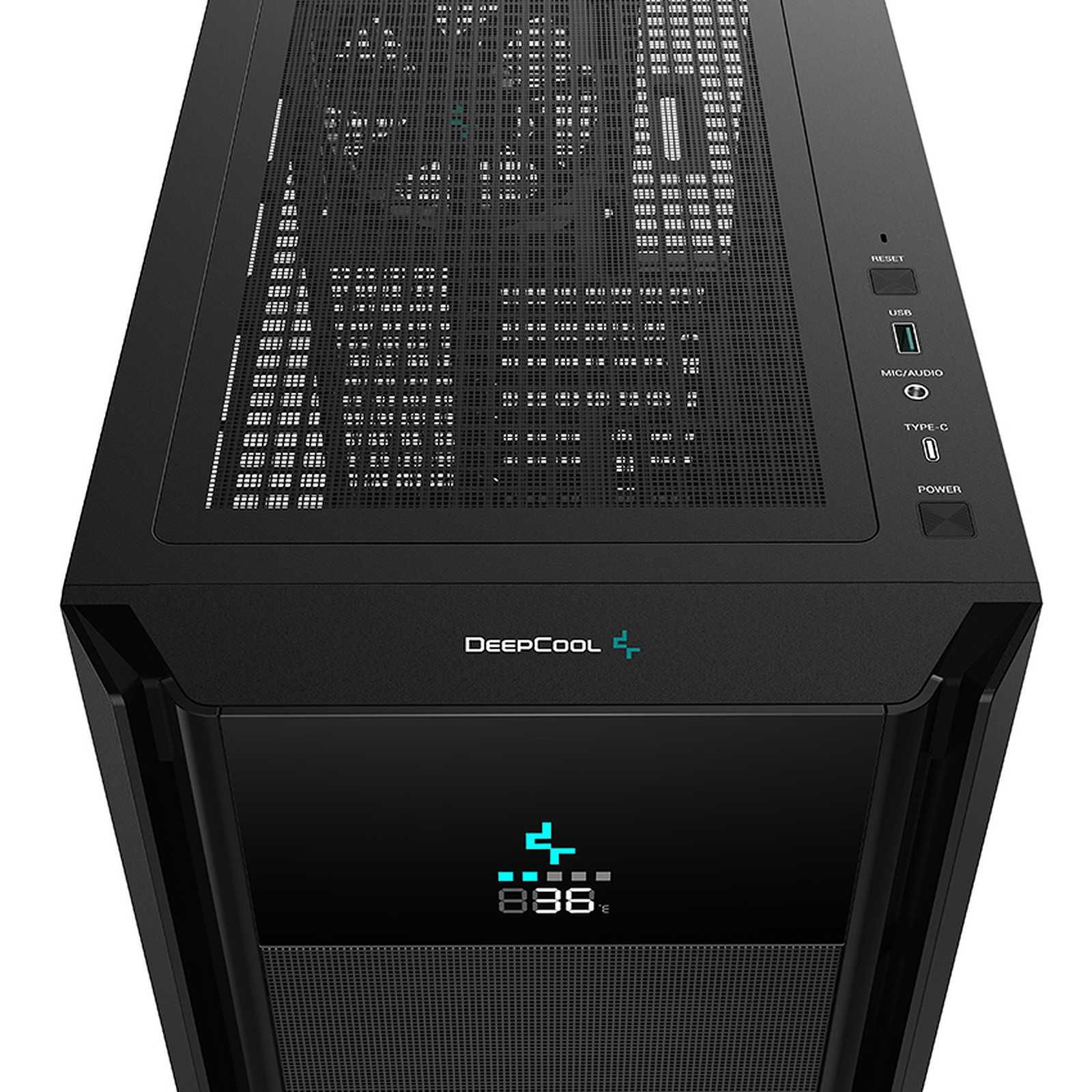 NET Кейс (корпус) Case Deepcool CH510 MESH DIGITAL BLACK