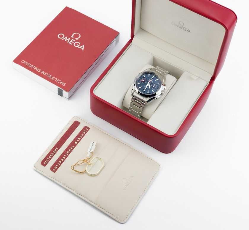 Omega Seamaster Aqua Terra 150m GMT Chronograph Blue