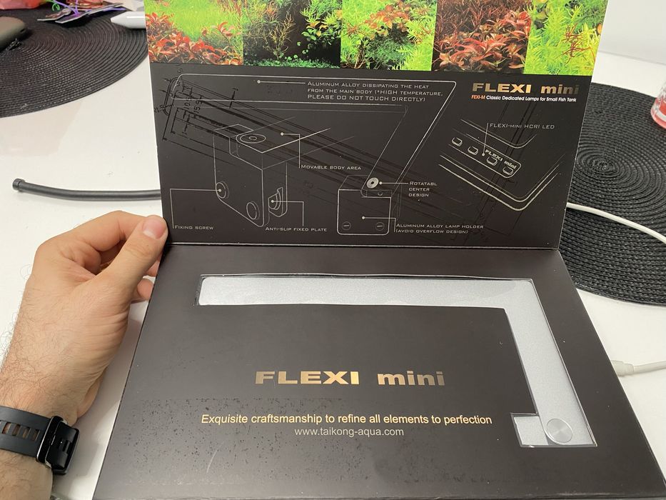 Lampa acvariu Azoo Flexi mini Hcri Led