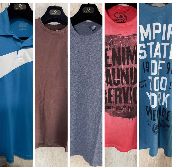 Lot 5 tricouri Izod, Zoo York, Jack&Jones, New Yorker, H&M