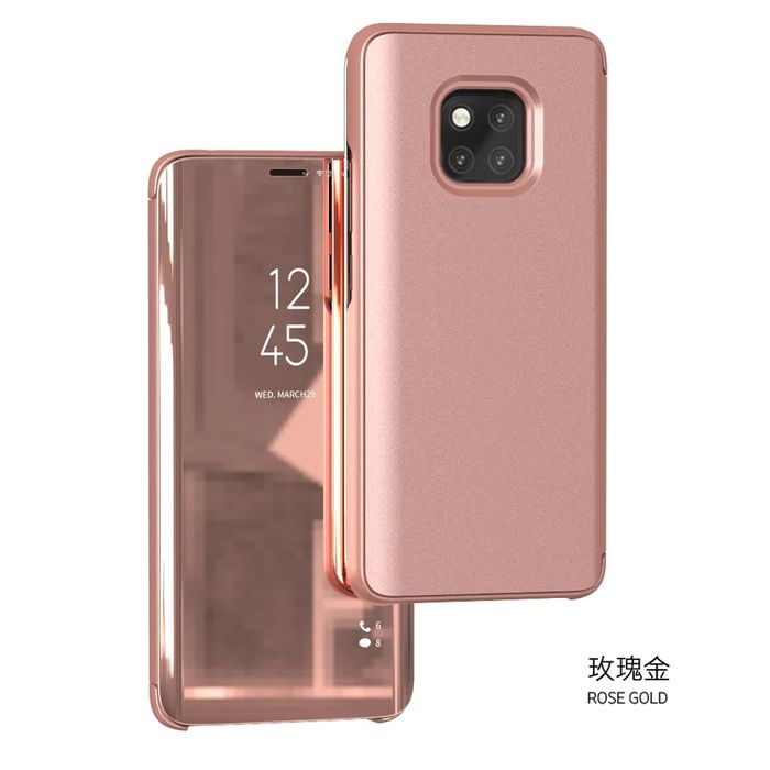 Husa Flip Stand Mirror compatibil Huawei Mate 20 Pro