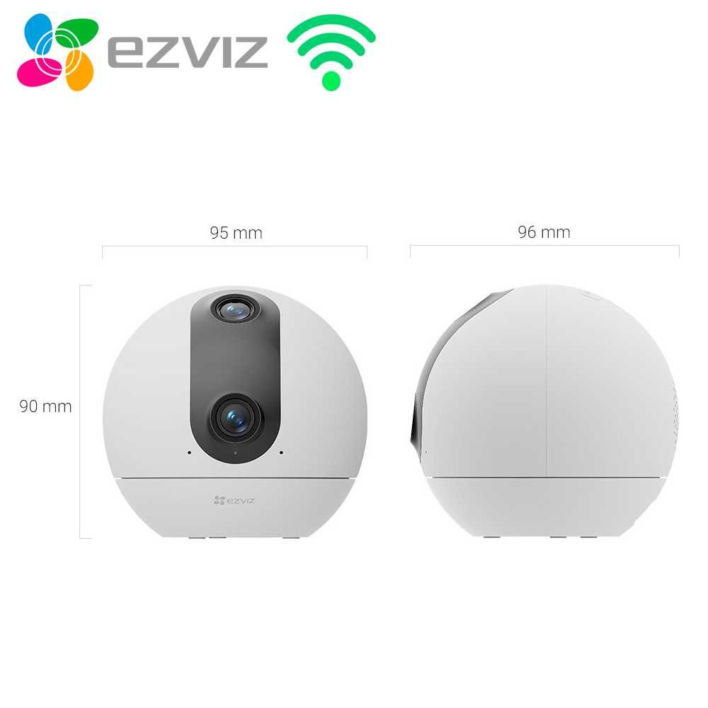Умная Wi-Fi-камера с двумя объективами - Ezviz C60p Dual Mix