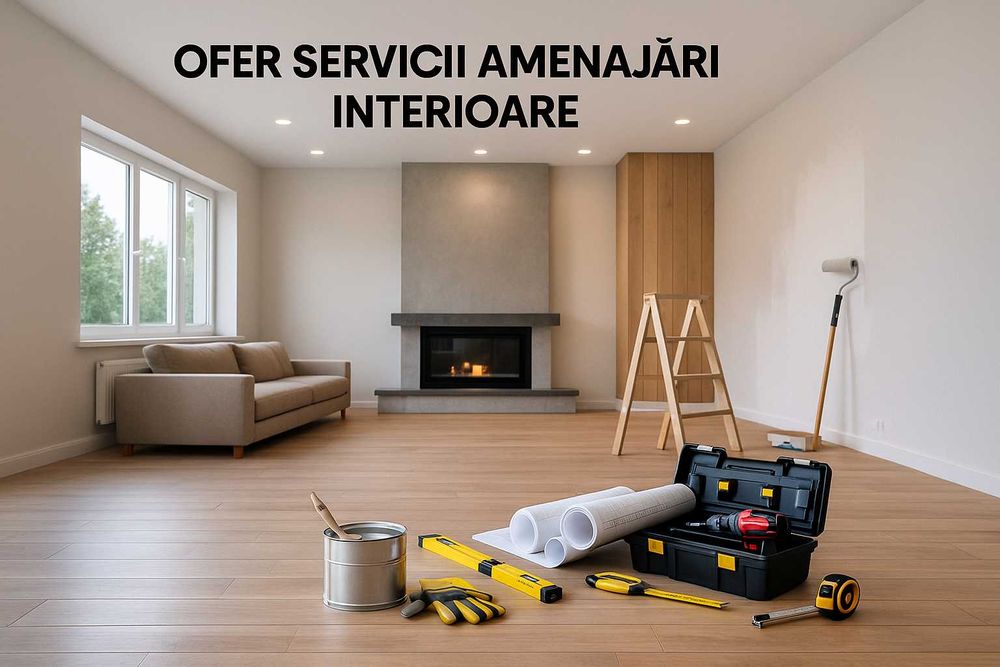 Amenajări Interioare: Rigips, Placări Ceramice, Zugrăveli