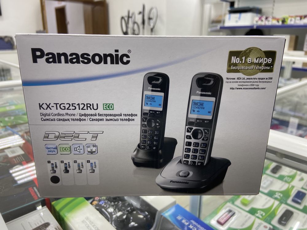 Радиотелефоны Panasonic и TEXET. Проводные телефоны