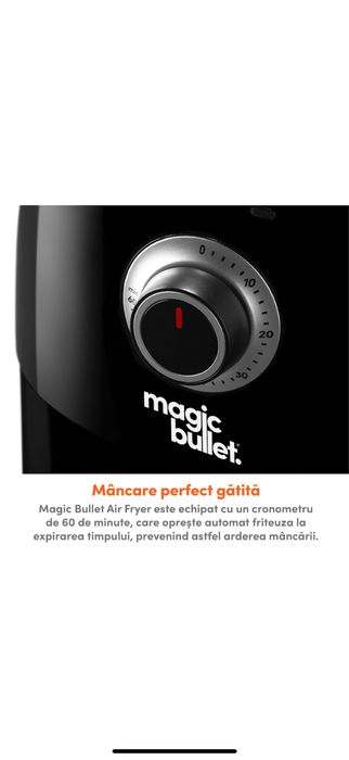 Friteuza cu aer cald Magic bullet air fryer