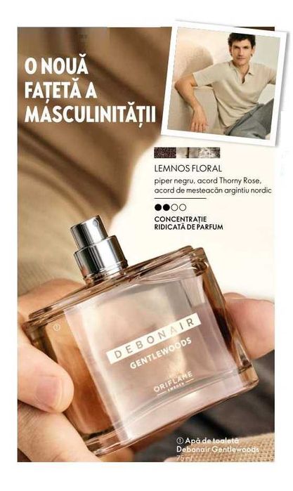 Parfum Debonair Gentlewoods Oriflame