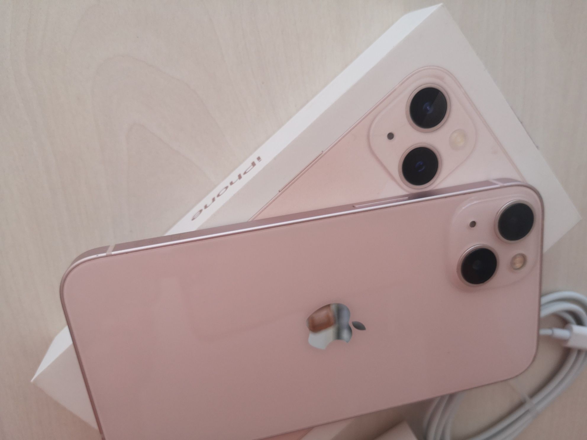 Iphone 13 Pink-256gb/100%Battery health