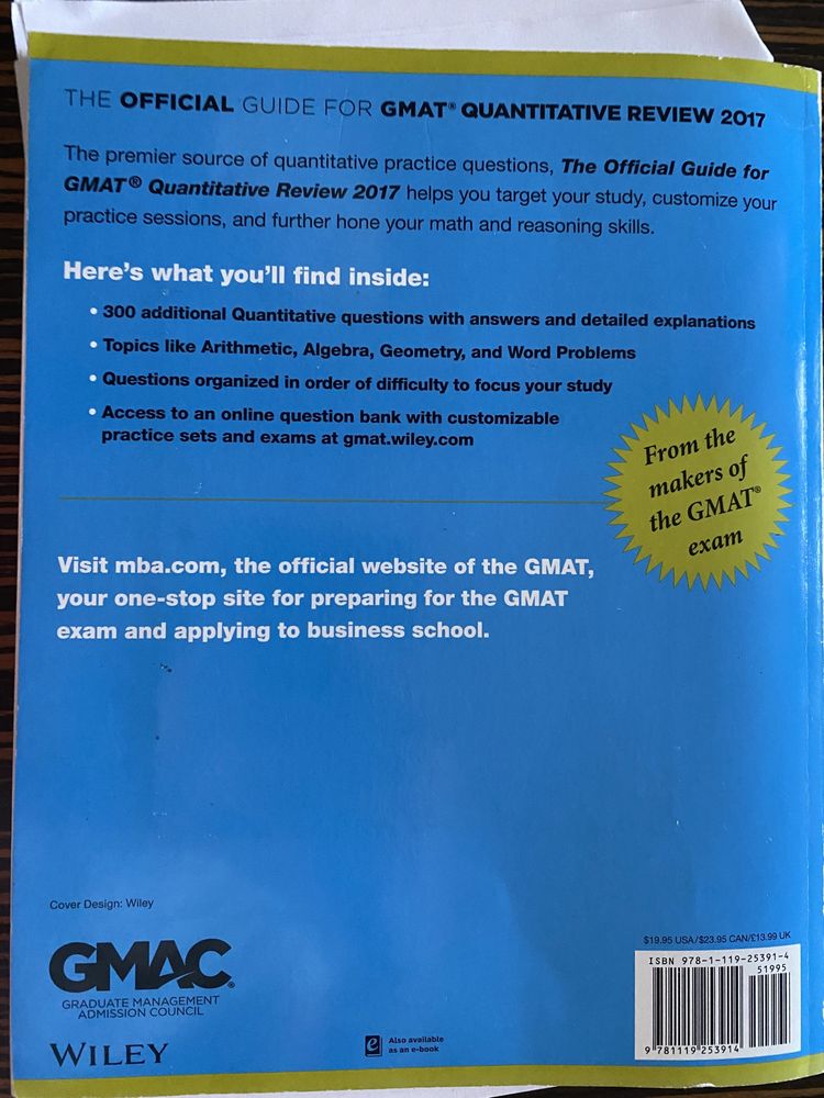 GMAT Official guide