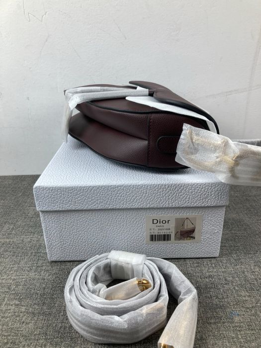 Geanta Dior Saddle Burgundy