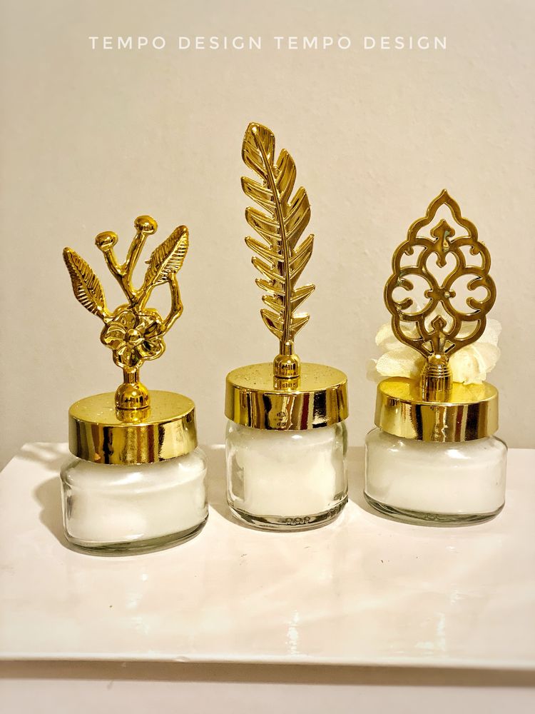 Свещ в стъклено бурканче | Подаръци за гости