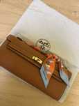 Чанта/клъч Hermes естествена кожа