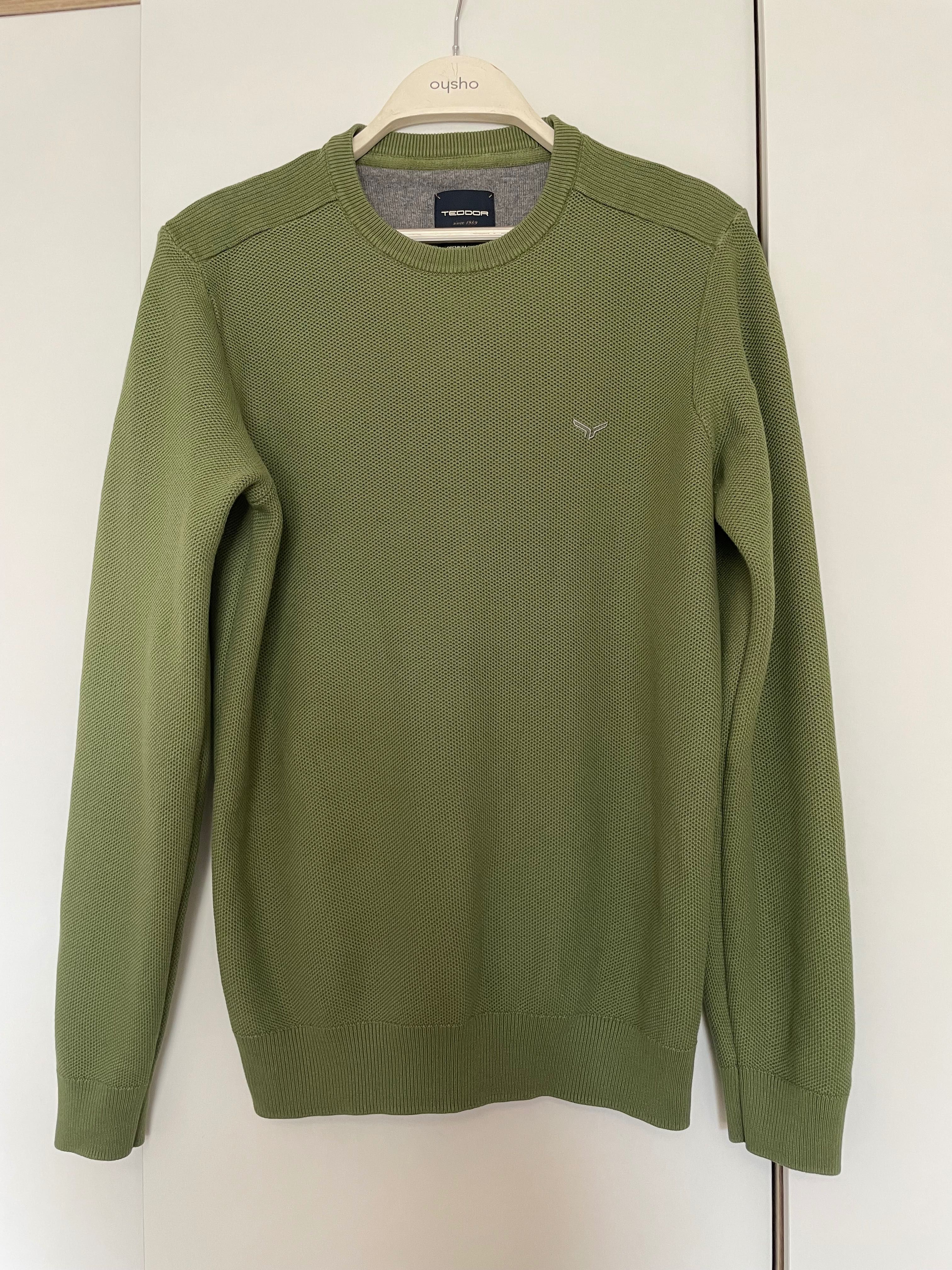 Лот мъжки пуловери Zara, Teodor, Lee Cooper, размер М