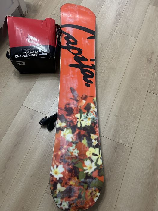 Placa snowboard all mountain capita birds of a feather 148