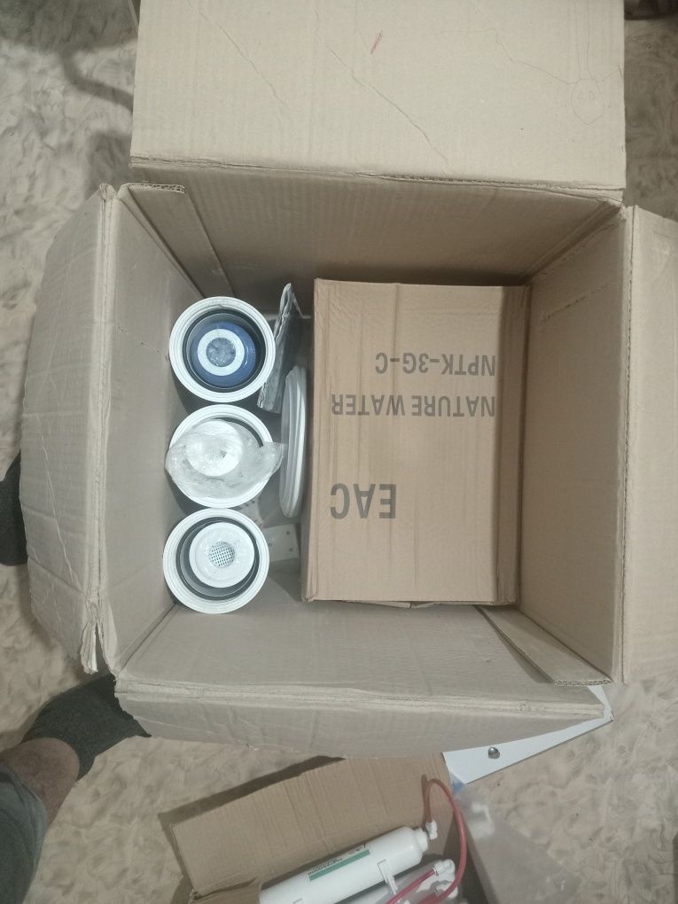 Продам новый 5 ти ступенчатый фильтр для воды.