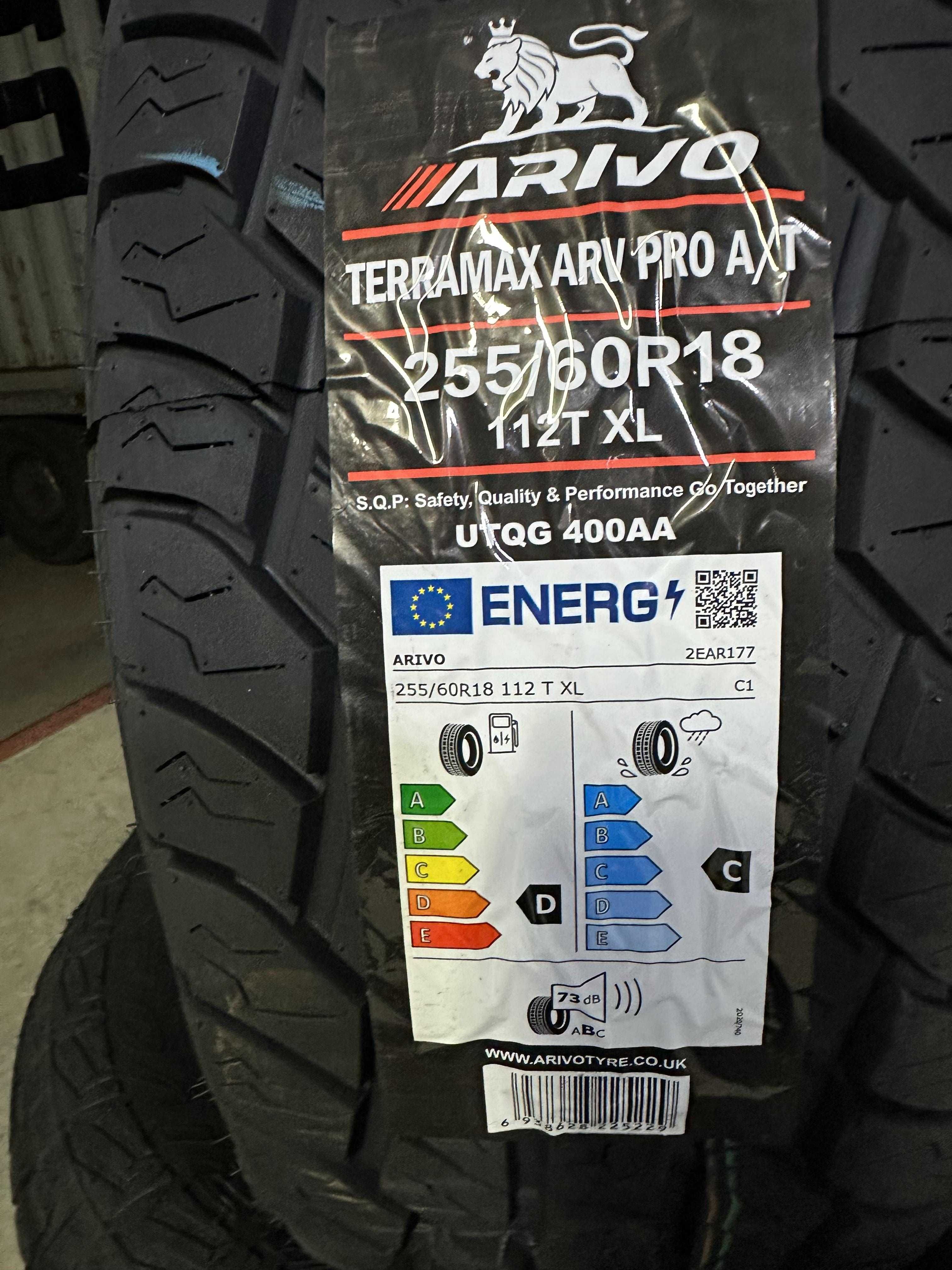 Нови джипови гуми ARIVO TERRAMAX ARV PRO A/T 255/60R18 112T XL НОВ DOT