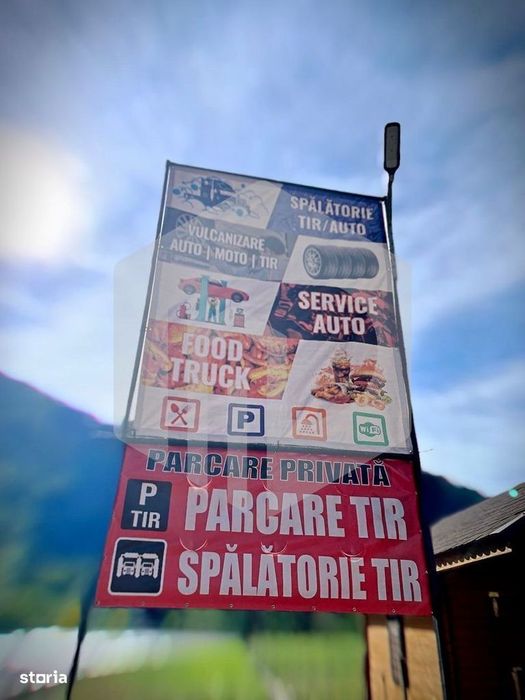 Parcare+Spalatorie/Vulcanizare/service Auto- Valea Oltului-Investitie