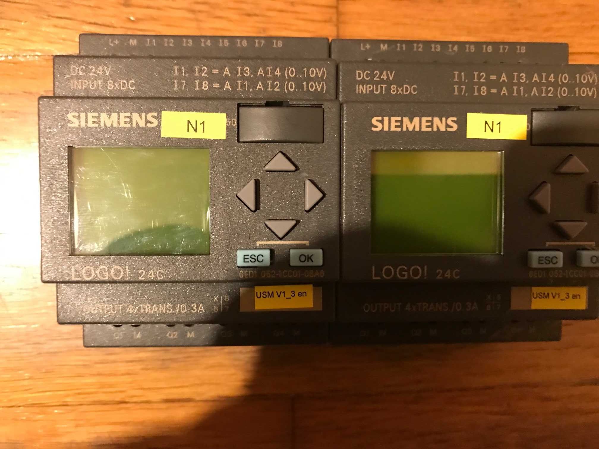 Контролер Siemens Logo 24C 8DI/4DO транзисторни изходи 220 лв
