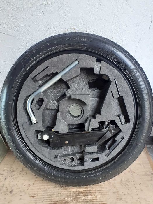 Roata rezerva SLIM R18 cric VW Golf,Passat b8,SKODA Karoq,AUDI A3,SEAT