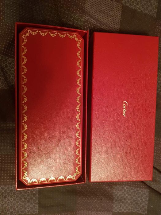 Cartier кутия бижу колие огърлица медальон