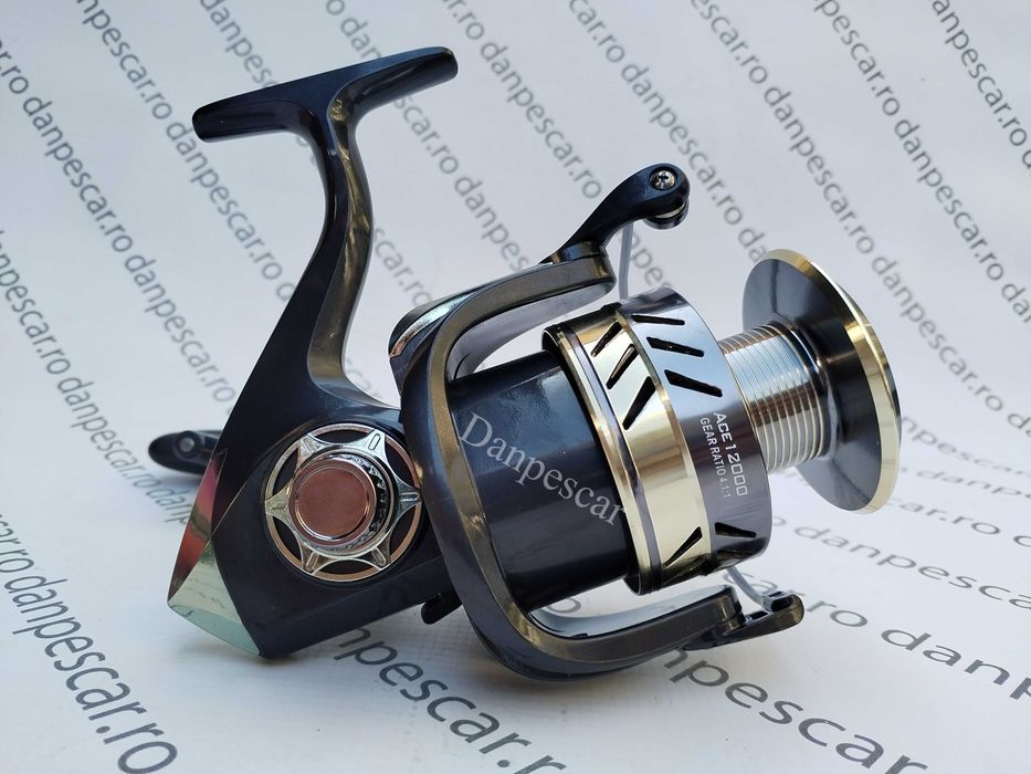 SET 4 Mulinete Crap si Somn CoolAngel ACE12000 Capacitate: 0,30mm/400m