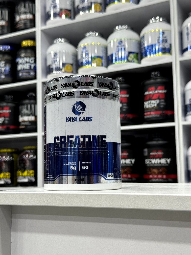 Yava Labs Creatine Monohydrate 60 servings creatine, креатин.