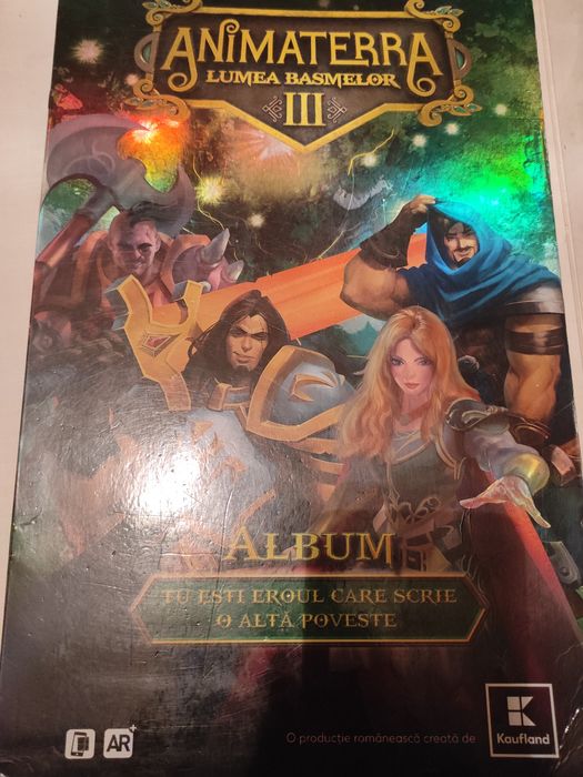 Album colecție cartonase Animaterra