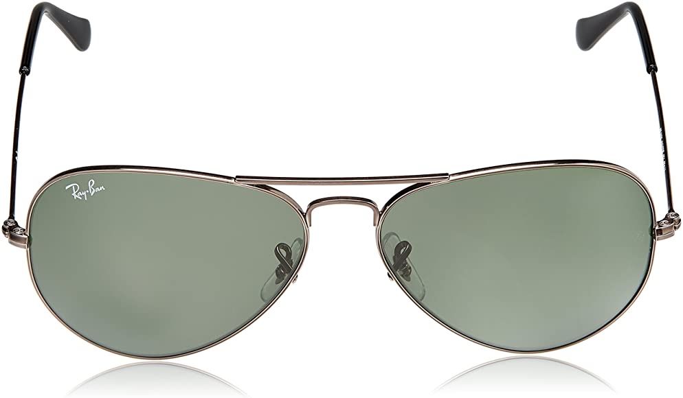 Ochelari de soare Ray Ban AVIATOR rama Gun Metal RB3026 004 62mm 14 3N