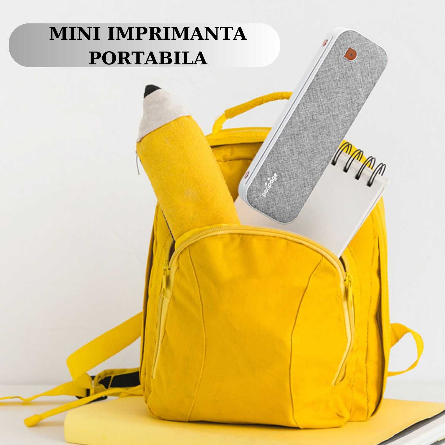 Imprimanta Termica PeriPage, Portabila, A4, Bluetooth, Hartie Termica