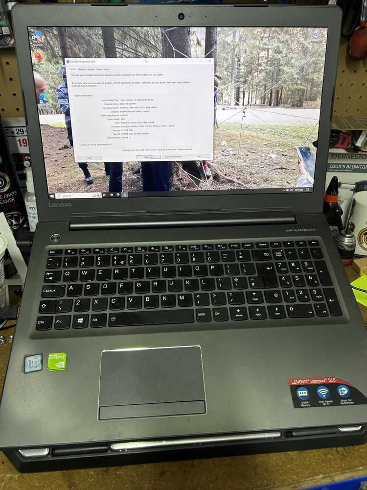 Laptop Lenovo ideapad 510-15ikb