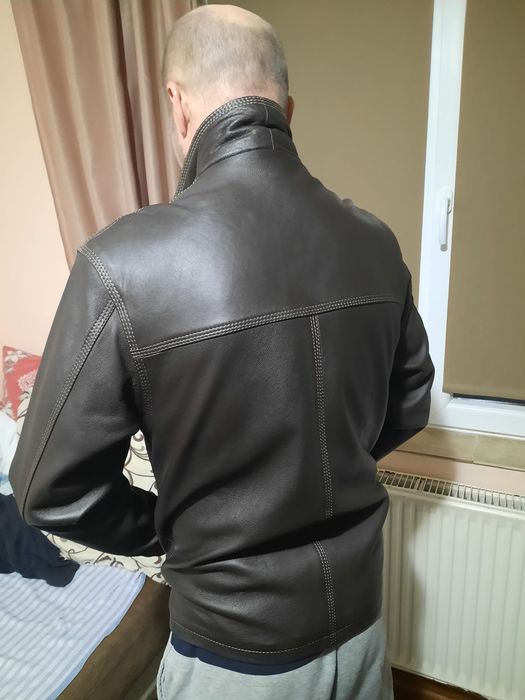 Geacă de piele bărbați