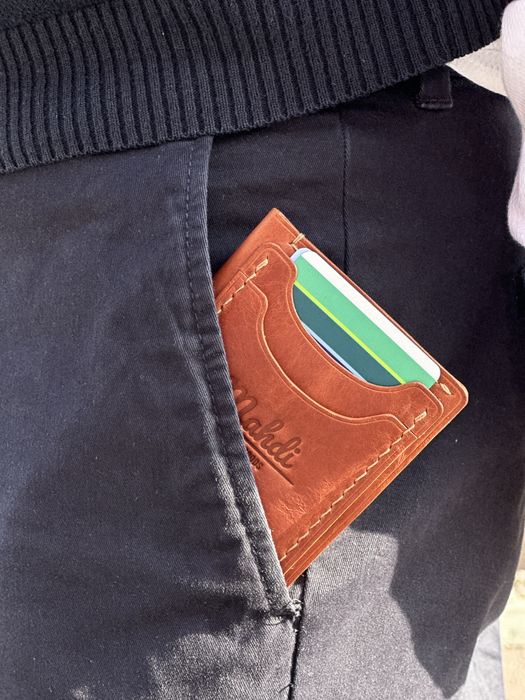 Кожа, кошелёк, картхолдер