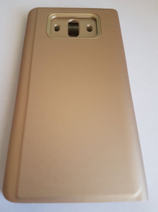 Husa Clear View, Huawei Mate 10, Gold