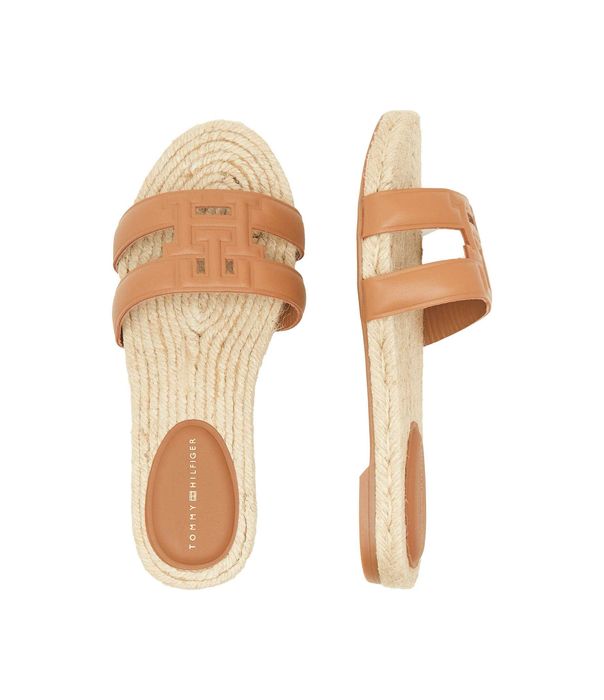 Tommy Hilfiger кожени чехли Emboss Sandal