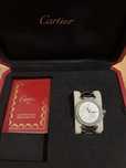 Vand/Schimb Cartier Pasha XL Aur alb 18k Bezel cu Diamante