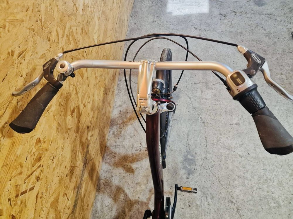26цола Villiger алуминиев дамски градски велосипед колело[8ck-Shimano]
