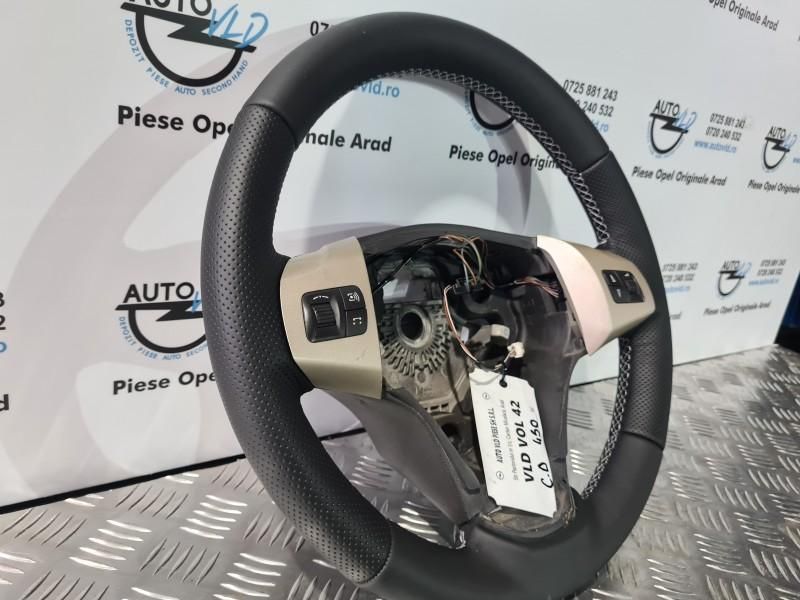 Volan piele perforata cu comenzi Opel Corsa D