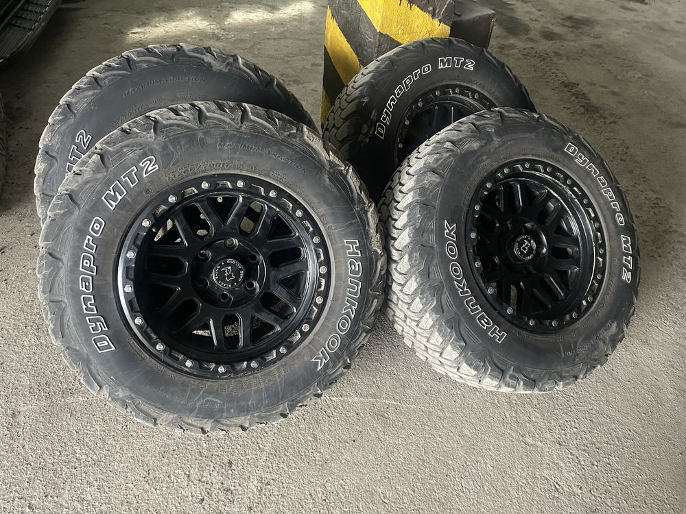 Диски с резиной 6/139.7 R17 M/T
