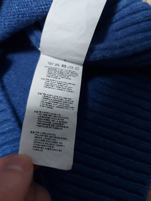 Pulover subțire Trendyol, culoare albastru (M)