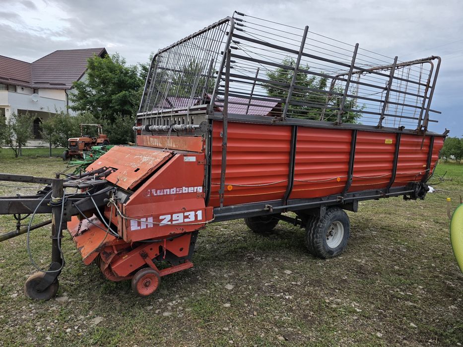 Remorca adunat fan lucerna iarba silozi siloz Landsberg