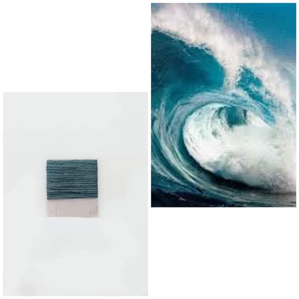 Fusta de vara in si vascoza ocean waves, S, lunga de 85 cm, noua