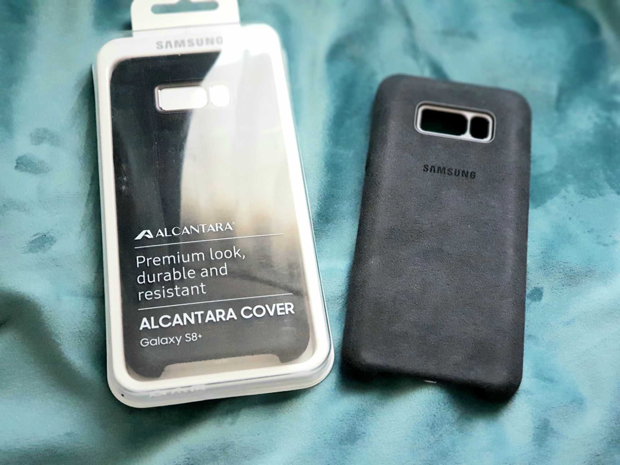 Husa ALCANTARA Originala Samsung Galaxy S8+ PLUS Noua,Deosebita,Oferta