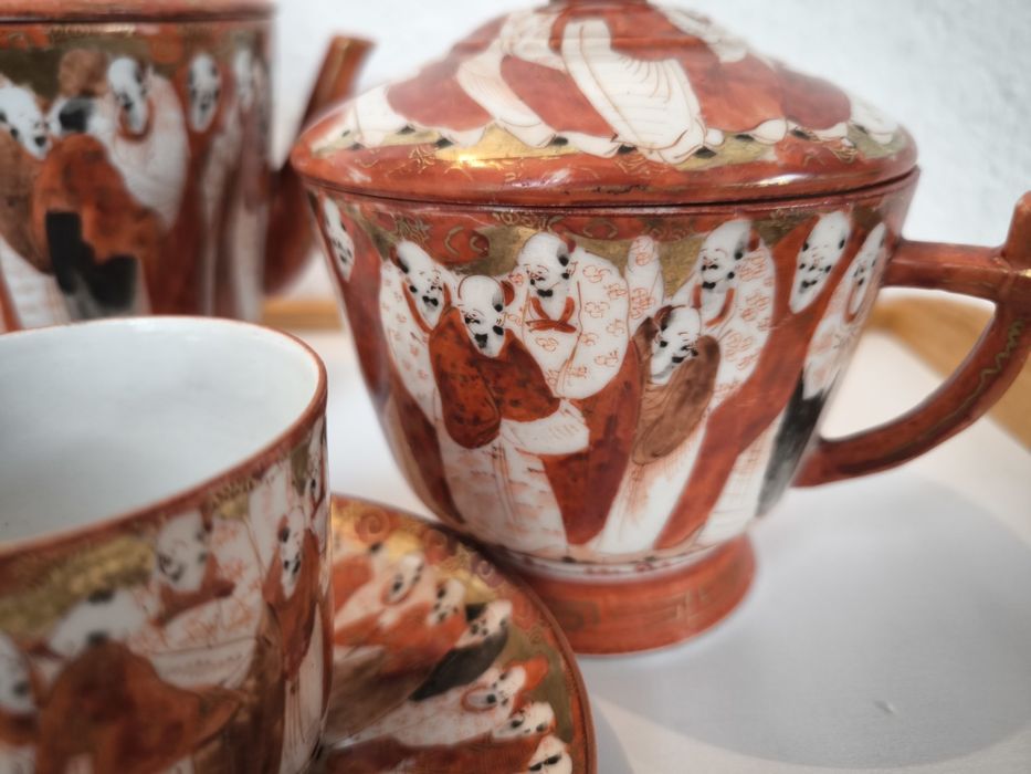 Порцеланов сервиз за чай Кутани Япония